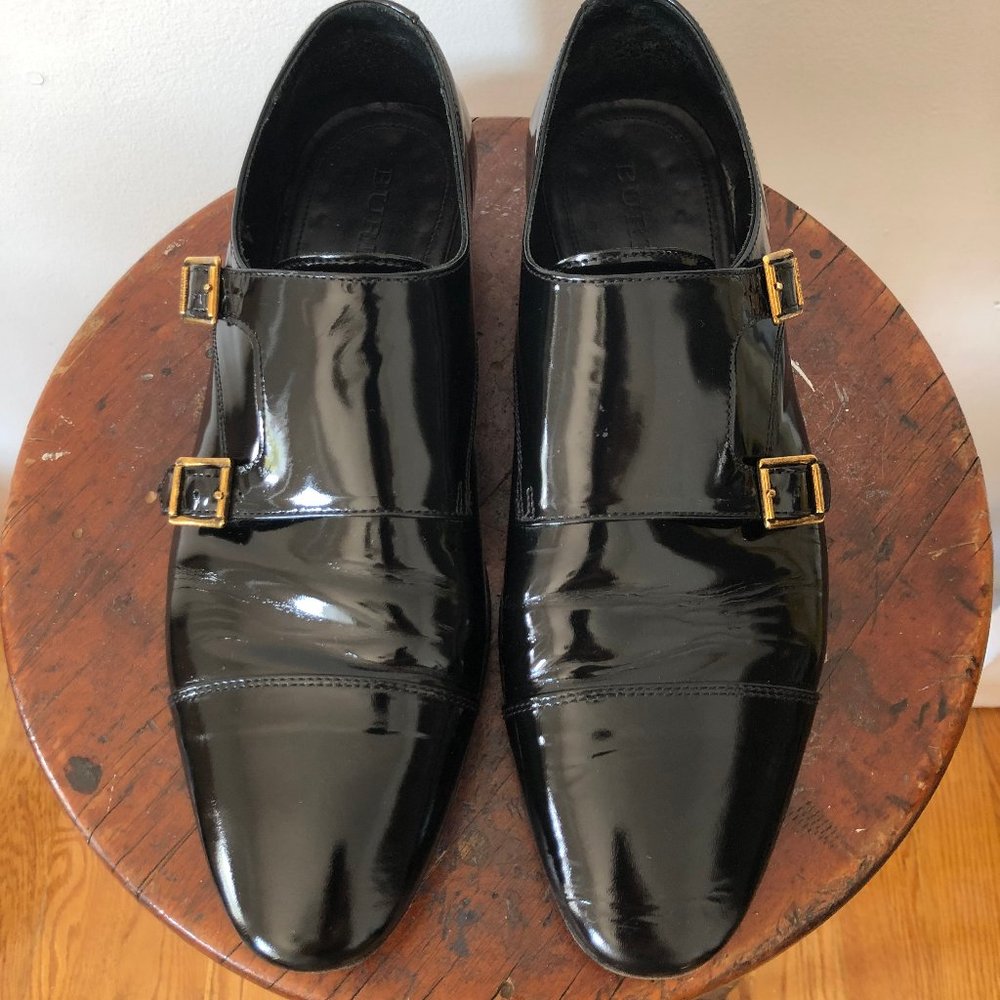 Burberry Monk Shoe Biscayne Mens Size 44 - Picture 3 of 9